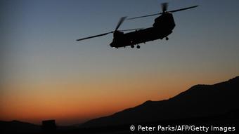 Американский вертолет в Афганистане